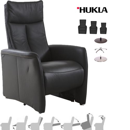 Downtown Op de grond overstroming Relaxfauteuil Hukla