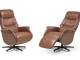 Relaxfauteuil Liberty Leer