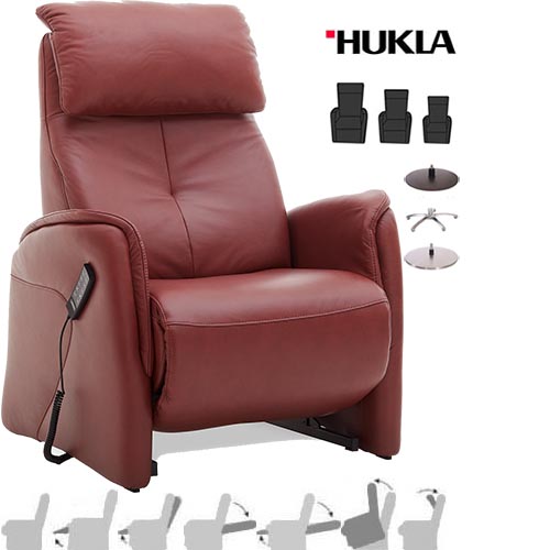 Vol actrice los van Hukla verstelbare relaxfauteuils | Comfort-Fauteuils